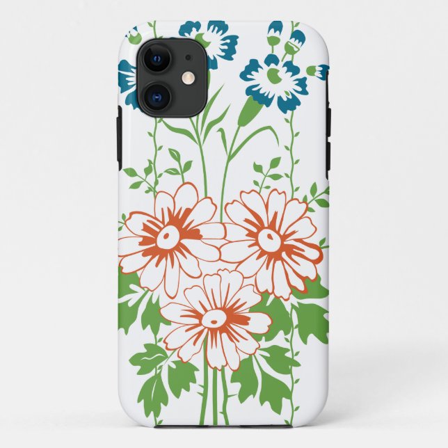 Baroque Wallpaper Flower bouquet... Case-Mate iPhone Case (Back)