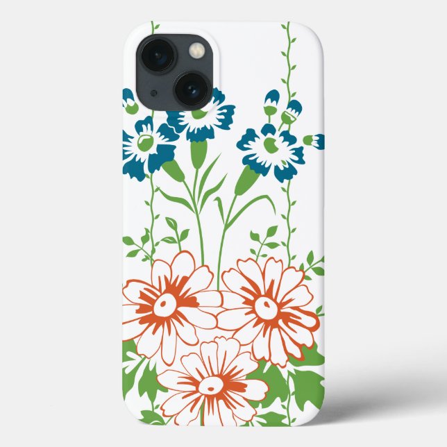 Baroque Wallpaper Flower bouquet Case-Mate iPhone Case (Back)