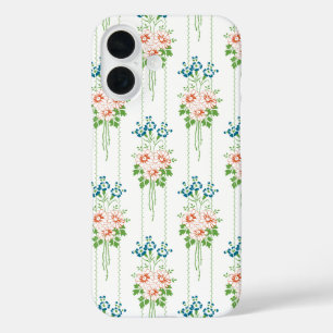 Baroque Wallpaper Flower bouquet... iPhone 16 Case