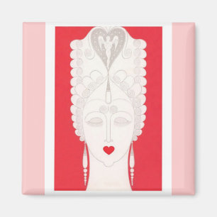 Baroque Woman Magnet