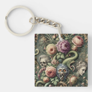 Baroquing Boundaries – Gothic Victorian Key Ring
