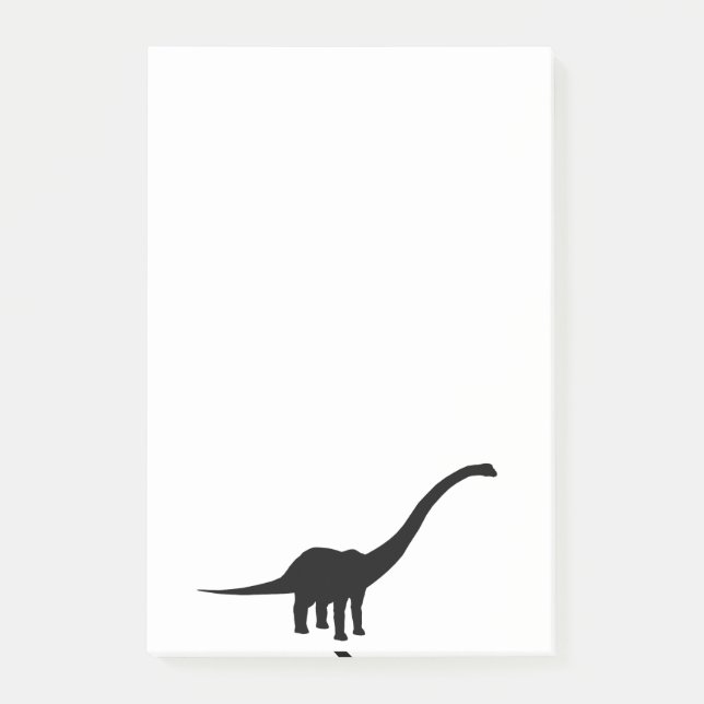 Barosaurus Dino Dinosaur Post-it Notes (Front)