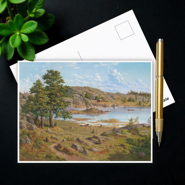 Barösund by Frans Maexmontan Postcard (Creator Uploaded)