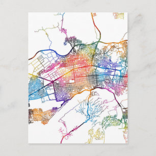 Barquisimeto Venezuela City Map Postcard