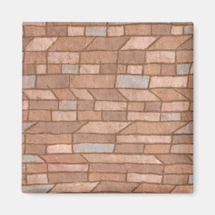 Barracks Settlement by paul klee Magnet