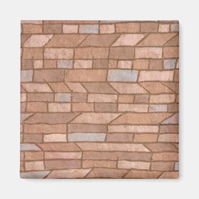 Barracks Settlement by paul klee Magnet (Front)