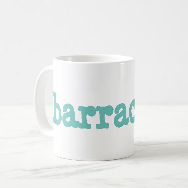barracuda coffee mug (Front Left)