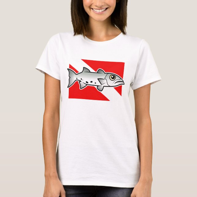 Barracuda Dive Flag T-Shirt (Front)