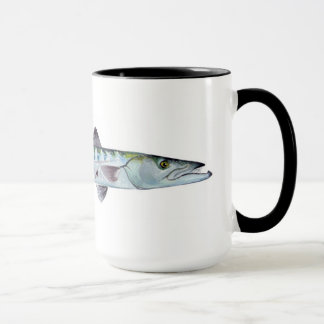 Barracuda fish mug