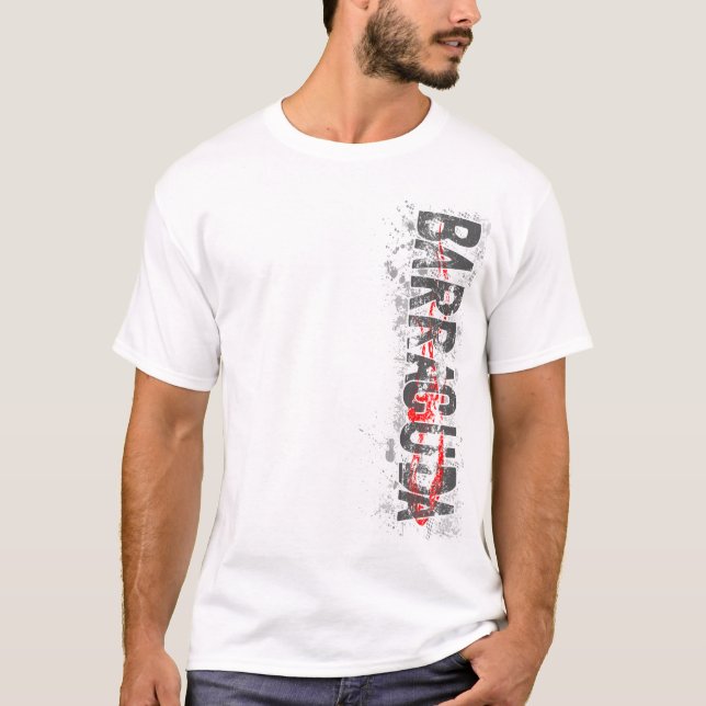 Barracuda Vert Red v2 T-Shirt (Front)