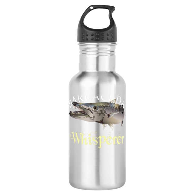 Barracuda Whisperer Dark  710 Ml Water Bottle (Front)