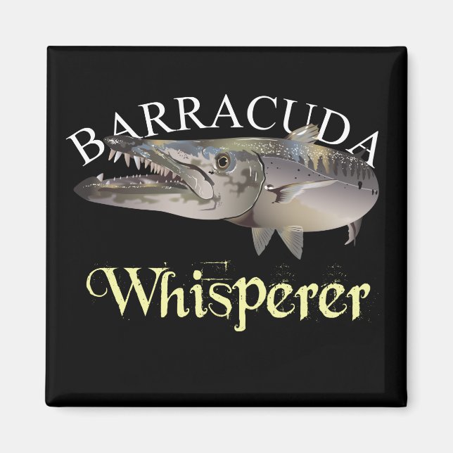 Barracuda Whisperer Dark Coloured Magnet (Front)