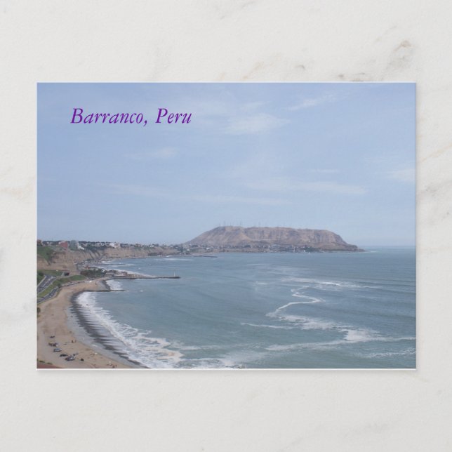 Barranco, Peru Postcard (Front)
