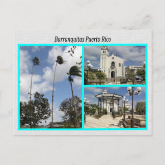 Barranquitas Puerto Rico Postcard