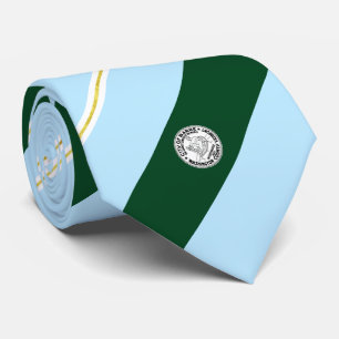 Barre (Vermont) city flag Neck Tie