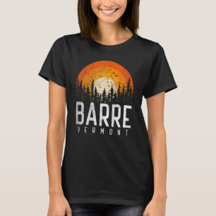 Barre Vermont V Vintage 70s 80s 90s Retro City T-Shirt