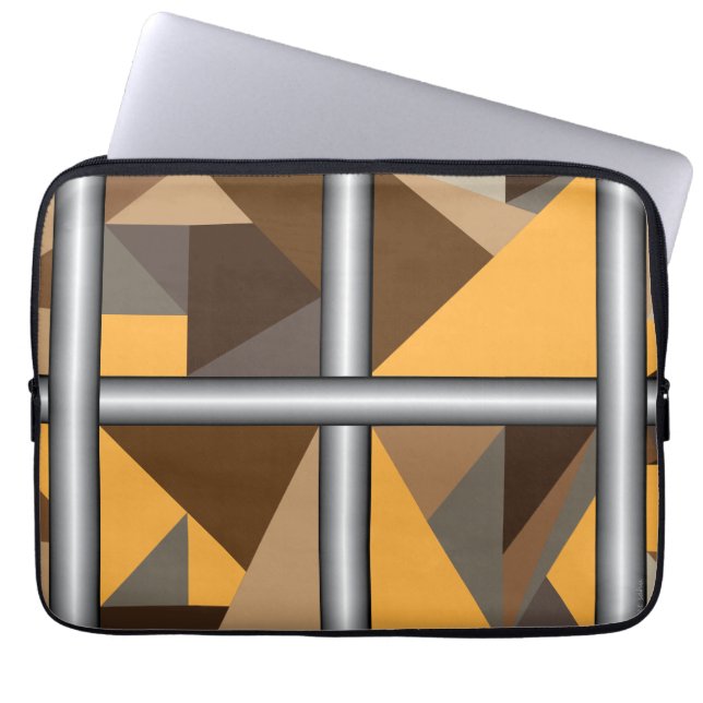 Barred Laptop Sleeves (Front)