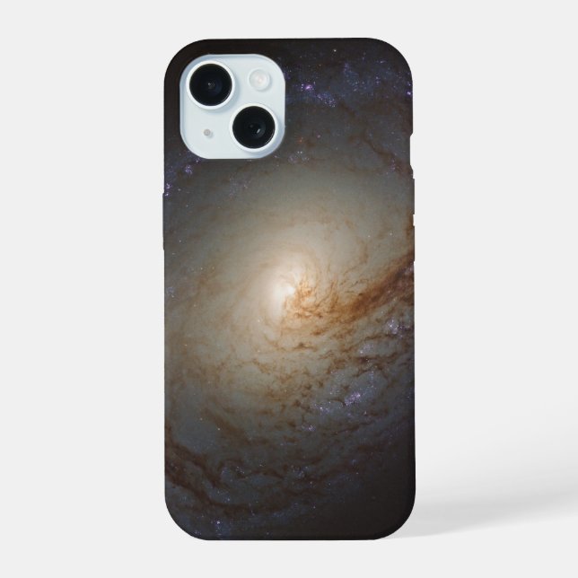Barred Lenticular Galaxy Ngc 3368 iPhone 15 Case (Back)