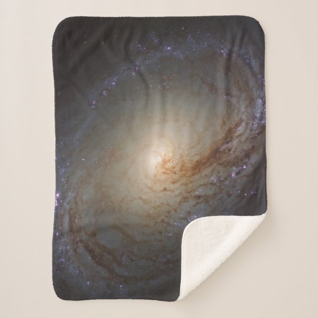 Barred Lenticular Galaxy Ngc 3368 Sherpa Blanket (Front)