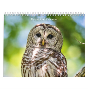 Barred Owl 2026 Calendar