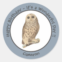 Barred Owl - Birthday or Other Party Themed Event