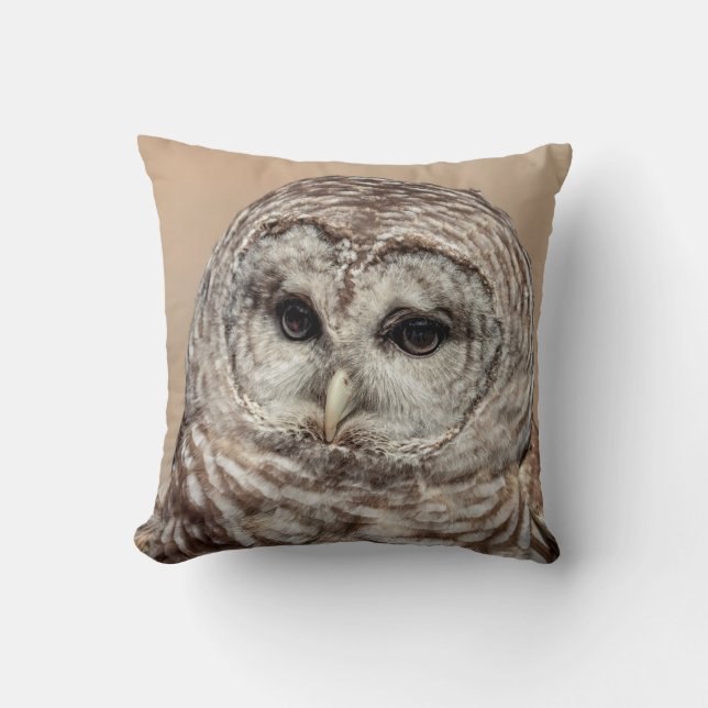 Barred Owl Cushion (Front)