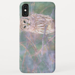 Barred Owl Pastel Oilpainting iPhone XS Max Case