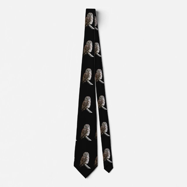 Barred Owl Tie (Front)
