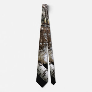 Barred Owl Tie