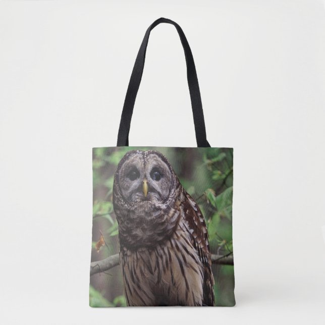 Barred Owl Tote Bag (Front)