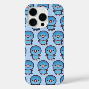 Barred parakeet / Cobalt iPhone 16 Pro Case