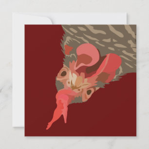 Barred-Rock Hen Card