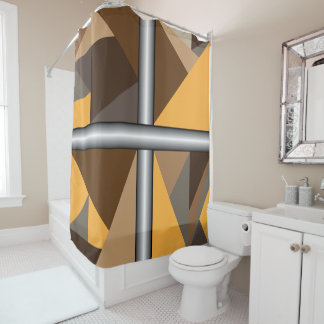 Barred Shower Curtain