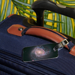 Barred Spiral Galaxy Messier 83. 2 Luggage Tag