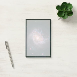 Barred Spiral Galaxy Messier 83. 2 Post-it Notes