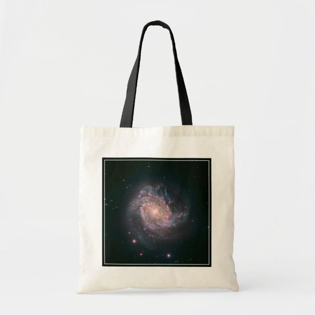 Barred Spiral Galaxy Messier 83. 2 Tote Bag (Front)