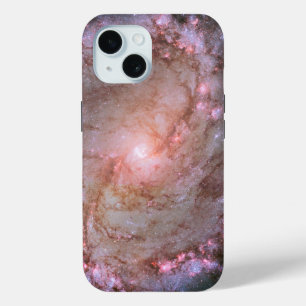 Barred Spiral Galaxy Messier 83. iPhone 15 Case
