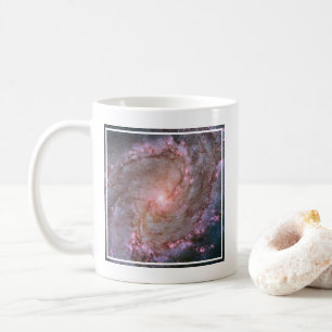 Barred Spiral Galaxy Messier 83. Coffee Mug