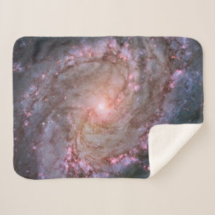Barred Spiral Galaxy Messier 83. Sherpa Blanket