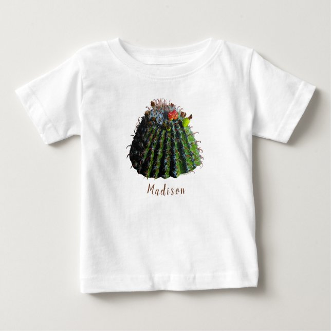 Barrel Cactus Baby T-Shirt (Front)