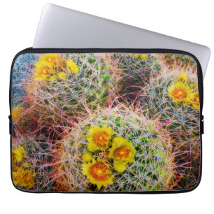 Barrel cactus close up, California Laptop Sleeve