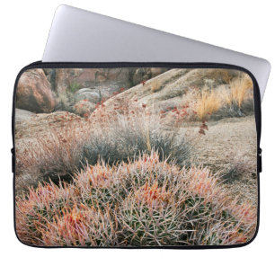 Barrel Cactus In California Laptop Sleeve