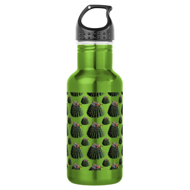 Barrel Cactus Water Bottle (Front)