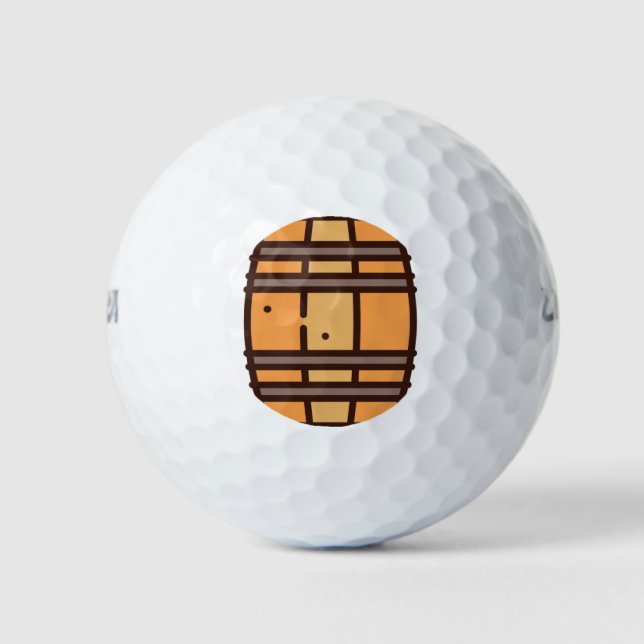 barrel golf balls (Front)