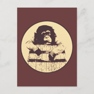 Barrel Of Monkeys Postcard