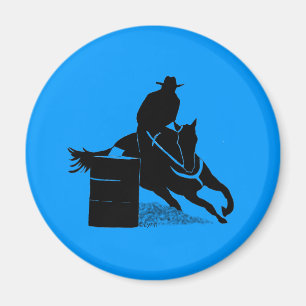 Barrel Racer 200 Magnet