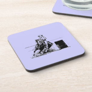 Barrel Racer At Heart Coaster
