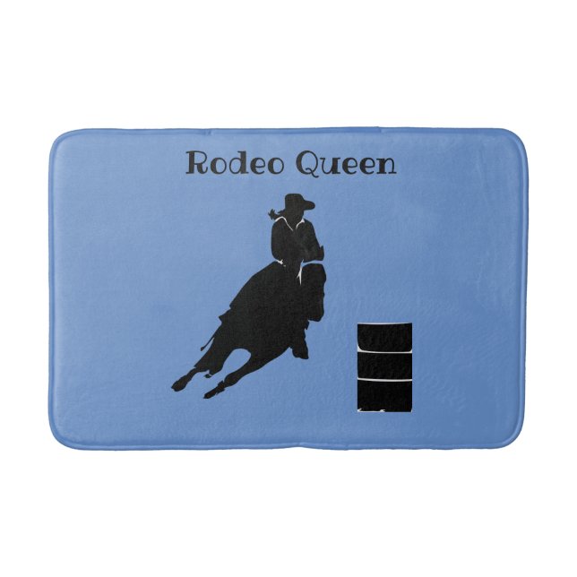Barrel Racer Bath Mat (Front)
