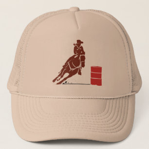 Barrel racer cap