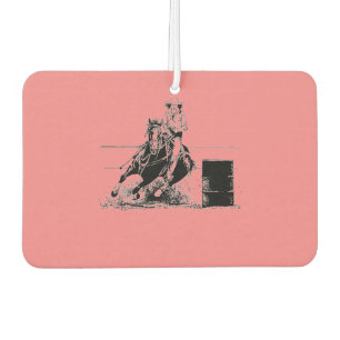 Barrel Racer Car Air Freshener